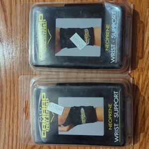Two XL NWT wrist support. Stimulates blood flow. Speeds healing. Velcro.